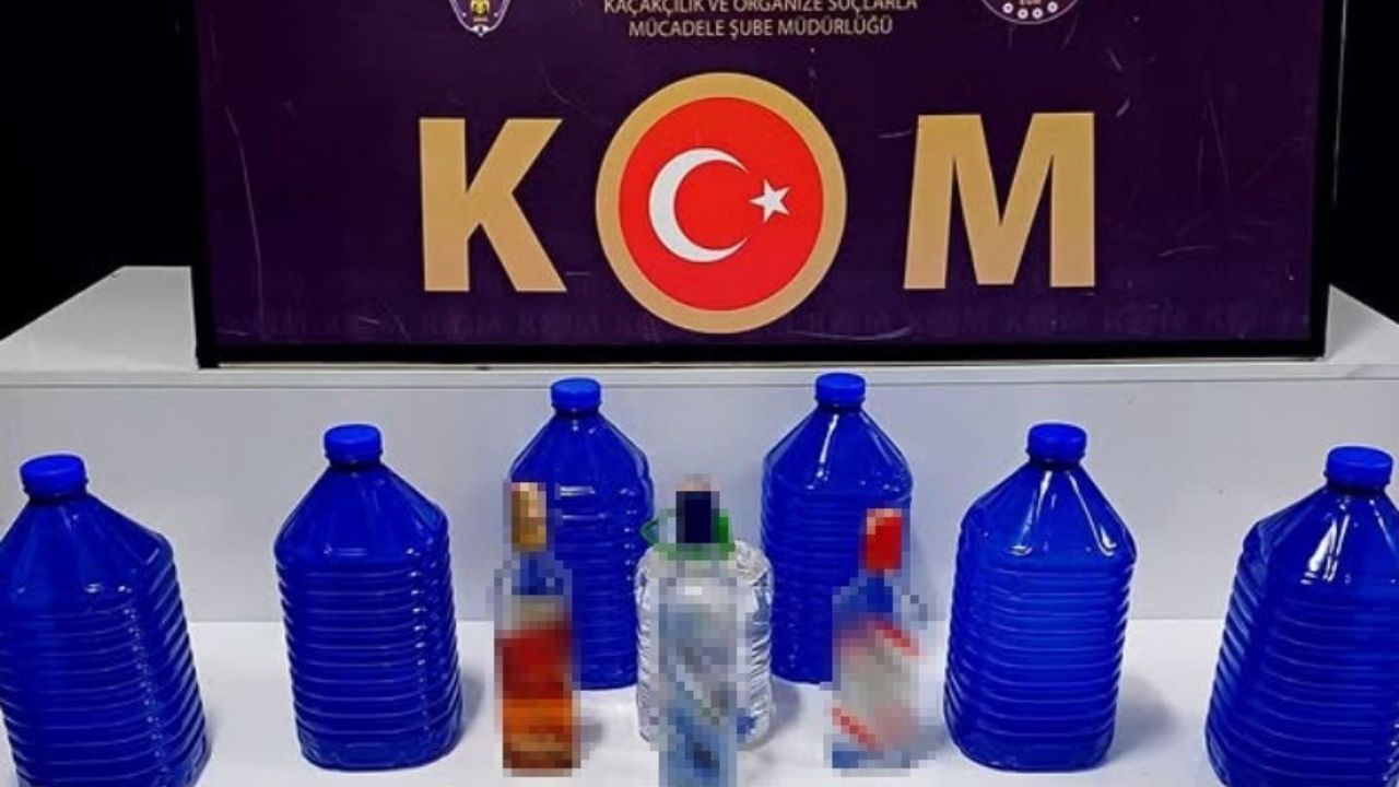 Kaçakçılık Operasyonunda 33,5 Litre Alkol Ele Geçirildi