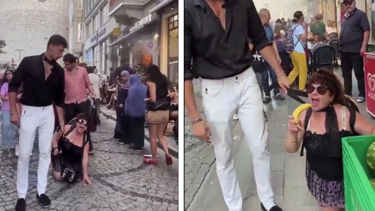 Sokakta Yaşanan İnsanlık Dışı Sahne: Tasma Skandalı