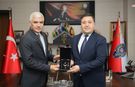 İl Göç İdaresi Müdür Sarı'dan Emniyet Müdürüne Veda Ziyareti