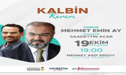 Prof. Ay, ‘Kalbin Kararı’nı Anlatacak