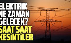 04 Kasım 2023 Cumartesi Kahramanmaraş Kesintisi, elektrik ne zaman gelecek?