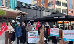 Kahramanmaraş'ta kahveci eylemi: Starbucks önünde kahve ikram ettiler