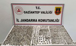 Gaziantep’te Roma dönemine ait 2 bin 51 adet gümüş sikke ele geçirildi