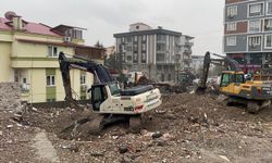Kahramanmaraş'ta çalışmaları yağmur durduramadı