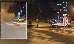 Kahramanmaraş’ta otomobil yangını: Şase felakete yol açıyordu