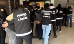 Kahramanmaraş’ta zehir taciri 6 şahıs tutuklandı