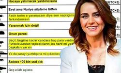 Seçil Erzan'ın telefonundaki mesajlar ortaya çıktı: Fatih Hocayla bir yakınlaşman oldu