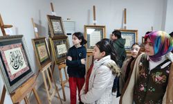 Adıyaman’da Gazze yararına sanat sergisi açıldı