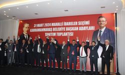 CHP İl Teşkilatı Kahramanmaraş adaylarını tanıttı