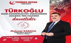 Yeniden Refah Partisi Türkoğlu Seçim Koordinasyon Merkezi Açılışı Töreni