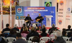 Aşık Veysel’i Anma Satranç Turnuvası düzenlendi