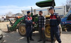 Çalınan traktör jandarmanın 700 kilometre takibi sonucu bulundu 