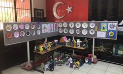 Öğrencilerden “Atıktan Sanata Süreç” sergisi  