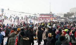 Erciyes tıklım tıklım doldu