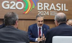 Fidan, Brezilya Dışişleri Bakanı Vieira ile görüştü