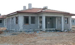 Köy evleri teslime hazırlanıyor