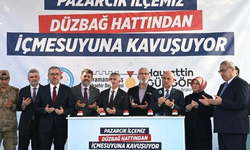 Pazarcık Düzbağ Hattından İçmesuyuna Kavuşuyor