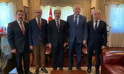 KSÜ Rektörü Azerbaycan Büyükelçisini Ziyaret Etti