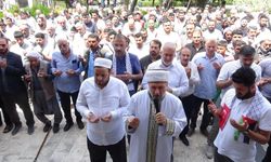 Kudüs'te öldürülen Şanlıurfalı imam için gıyabi cenaze namazı kılındı