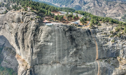 Ali Kayası'nda eşsiz manzaralar
