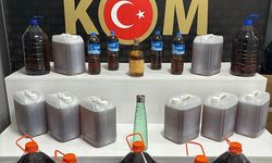 Isparta'da 105 litre sahte alkol ele geçirildi