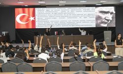 Mersin'de Çocuk Meclisi iklim değişikliğine dikkat çekti