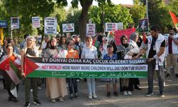 Gaziantep'te Filistin'e destek yürüyüşü yapıldı