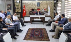 Başkan Öztürk, birim müdürleriyle toplantı yaptı