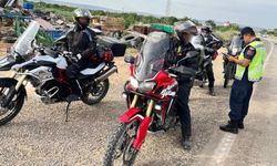 Gaziantep'te 17 motosiklet trafikten men edildi