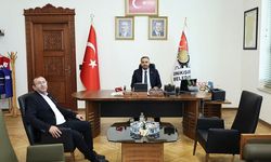 Başkan Toptaş, CHP’li Ateş’i makamında ağırladı