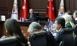 AK Parti MYK, Cumhurbaşkanı Erdoğan başkanlığında toplandı