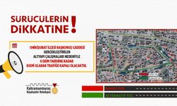 Başkonuş Caddesi İçin Alternatif Güzergâh Uyarısı