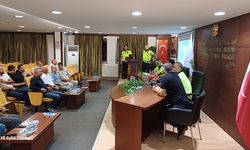 Servis sürücüleri kazalara karşı bilgilendirildi