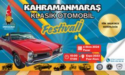 Kahramanmaraş Klasik Otomobil Festivali için geri sayım başladı!