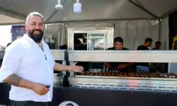 Kebapçılar TEKNOFEST'te dumansız mangal yaptı