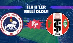 İstiklalspor – Turgutluspor Maçı 11’leri Belli Oldu