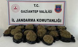 Otobüsün bağajından 18.5 kilo skunk ele geçirildi