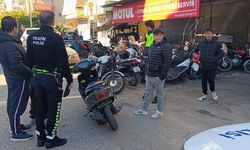 Afacanların Düzenekli Plakayla Motosiklet Turu Polise Takıldı