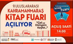 9. Uluslararası Kahramanmaraş Kitap Fuarı Yarın Misafirlerine Kapılarını Açıyor