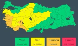 6 ilde 'turuncu uyarı'sı İçişleri'nden geldi