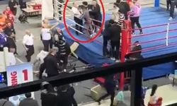 Kick boks maçında kavga ring dışına taştı