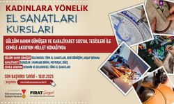 Kahramanmaraş’ta Kadınlar İçin El Sanatları Kursları Başlıyor