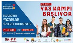 Kahramanmaraş’ta YKS Kampı Başlıyor