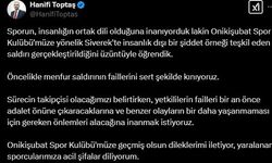 “Menfur saldırının faillerini sert şekilde kınıyoruz”