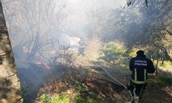 Yangın, Jandarma ve İtfaiyenin Müdahalesi Söndürüldü