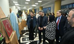 KSÜ’de “Geleneksel İşlemeler ve Tekstil Tasarımları” Sergisi Yoğun İlgi Gördü