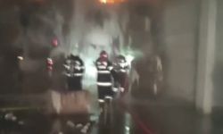 Kahramanmaraş'ta Tekstil Fabrikası Deposunda Yangın Çıktı