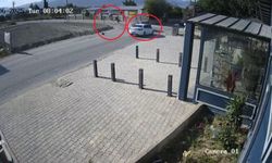 Kazada metrelerce havaya uçtular