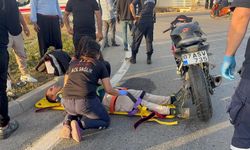 Motosiklet Kazası: Sürücü Yaralandı, Kamyonet Kaçtı