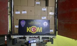 5 milyonluk kaçak sigara ve makaron ele geçirildi